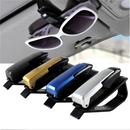 Sunglasses Holder Sun Visor Card Ticket Pen Clip Organizer Car Vehicle Accessory