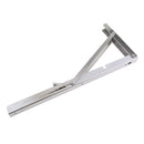 304 stainless steel Folding Shelf Bench Table Bracket for Marine Boat RV 16"