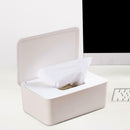 Plastic Wet Wipes Dispenser Dustproof Tissue Storage Box Holder with Lid