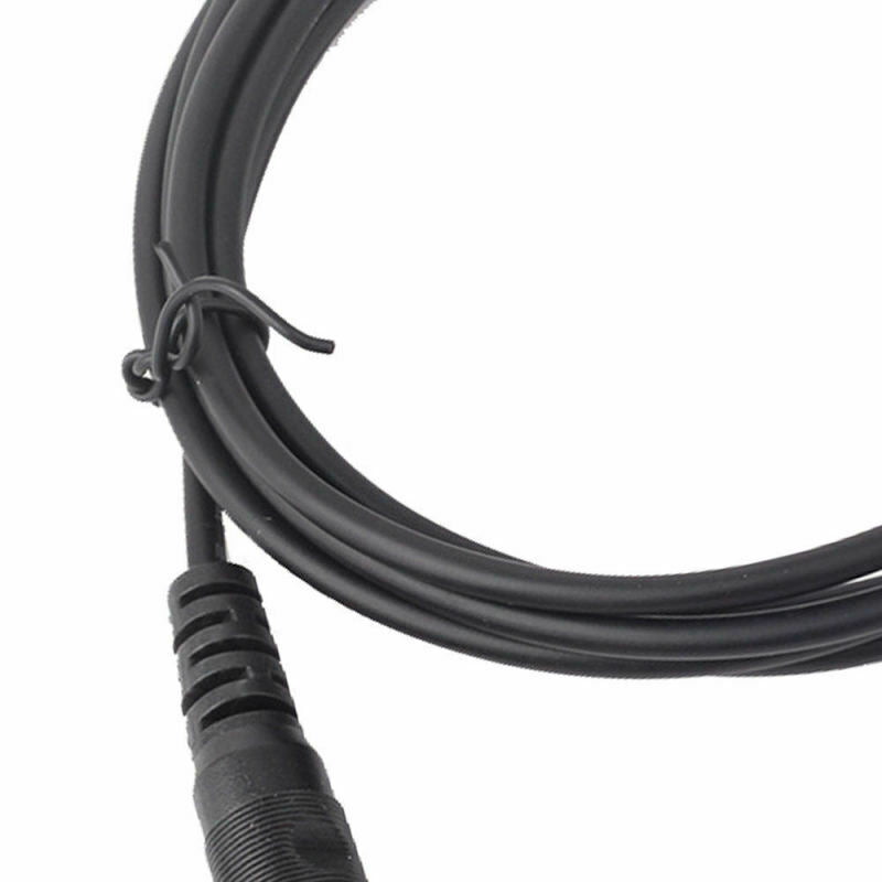 1 pcs Tattoo RCA Clip Cord for Tattoo Machine Flexible 1.8M Black