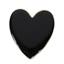 5X(Lovely Style Heart Shaped Stud Earrings For Women Fashion Jewelry Bohem S1G8)