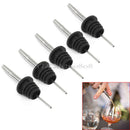 5 pcs Barware Stainless Steel Bottle Pourer Spout Stopper Dispenser