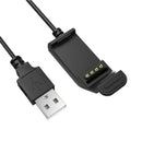 USB Charge Charging Data Clip Cable Replacement For Garmin Edge 20 25 Black