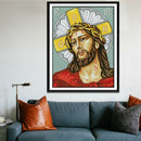 Stamped Cross Stitch Kits DIY Embroidery Crafts - Jesus Pattern 11CT 45x56cm