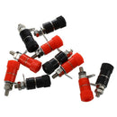 2 Pcs Red Black Banana Plugs To Alligator Clips Probe Test Cable 1M & 10 Pc N6H9