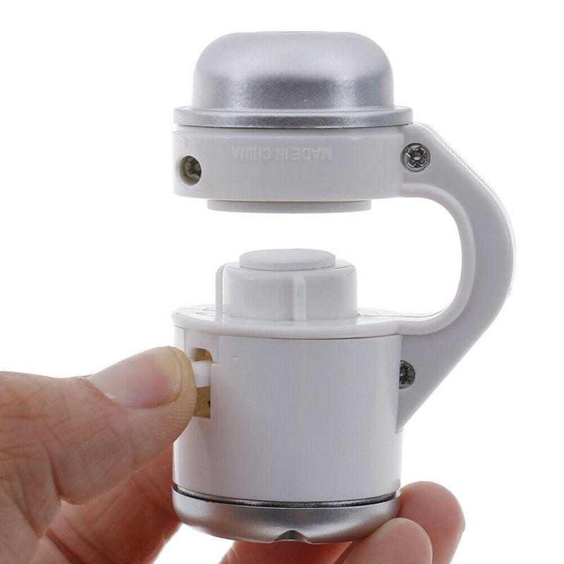Universal 30X optical zoom mobile phone microscope clip micro lens telescope. JR
