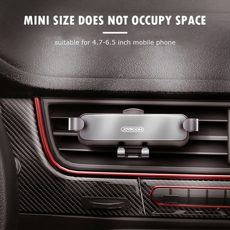 Mini Metal Car Phone Stand Holder Bracket Universal Flexible Car Air Outlet Moun
