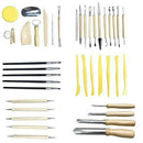 40 Pcs Professional Clay Pottery Sculpting Tools Set Wax Pottery Ceramics T H3P2