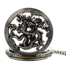 Large bronze embossed hollow classic Chinese dragon Xiangyun cloud pocket w D1B4