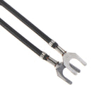 2PCS UHF VHF TV Coax Indoor Matching Transformer 300-75 Ohm JR