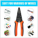 MultiPurpose Electrical Wire Stripping Tool Crimper Pliers Insulated CutterBX