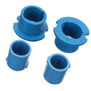 2pcs H3 Car LED Halogen Headlamp Bulb Base Holder Socket Retainer Adapter