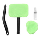 1pc Windshield Wiper Brush Microfiber Car Window Cleaner with Spray Bottle