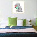 2Pcs Cute Bear 5D Diamond Painting Embroidery Cross Stitch Needlework Craft