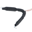 Metal Head Transparent Microphone Clip cord Tattoo Hook Line Tattoo Switch PedTE
