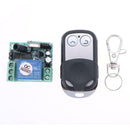 12V One Way Remote Control Switch Receiver Module RF 433MHz Transmitter