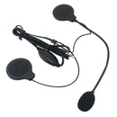 Motorcycle Helmet Headset with Mic 3.5mm Jack Wired MP3 Music Earphones