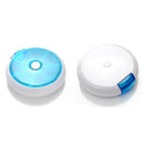 Portable Rotating Round 7 Compartment Pill Case Box Medicine Holder