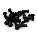 20 PCS M6 x 16mm Hex Socket Button Head Screws Black O3L5