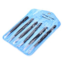6Pcs ESD Safe Precision Tweezer Stainless Steel Anti Static Maintenance Tool 3c
