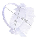 Wedding Flower Girl Flower Basket White Flower Basket Wedding Flower Basket