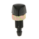 1 Pair Of Car Vehicle Windshield Washer Spray Nozzle Front Washer Nozzle Made Of