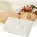 Home Bed Pillow Head Neck Support Bamboo Contour Memory Foam Pillows A6S6