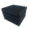 6 Pack 30 X 30 X 5 cm acoustic sound foam studio panels 10 sharp wedges - R