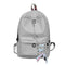 Fashion big capacity shopping bag laptop backpack rucksack canvas bags stud A8Z7