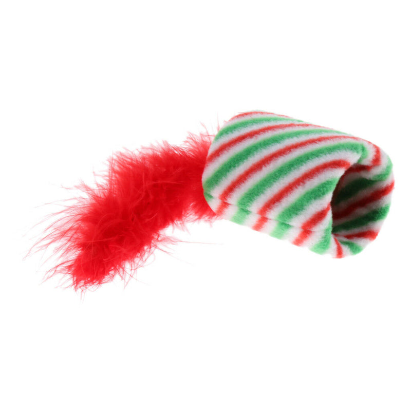 Cat Toys With Feather Mint Funny Cat Teaser Interactive Pet Scratcher