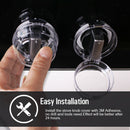 4Pieces Oven Cooker Gas Hob Key Knob Covers ASB Safety Protector Kids Safe