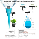 Plant Self Watering Spikes Devices, 18 Pack Adjustable Plants Drip Irrigati