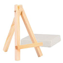 10pcs Wooden Display Easel Art Supply Tabletop Name Card Display Easel