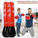 Pvc Inflatable Children's Sandbag Boxing Column Tumbler Vent Sandbag Column L7R9