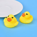 10pcs mini Baby Kids Squeaky Rubber Ducks Bath Toys Bathe Room Boys Girls T Nw