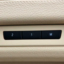 Car Power Seat Switch 1 Button Cover Cap for 5 Series F10 GT 7 Series F02