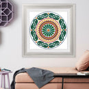 5D DIY Special Shaped Diamond Painting Flower Pattern Cross Stitch Ornament