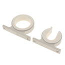 Aluminum Fishing Rod Rack Reel Storage for Boat Yacht - White