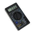 DT-838 LCD Digital Multimeter AC/DC 750/1000V Amp Volt Ohm Tem Tester Black A