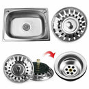 Stainless Drain Cover Kitchen Water Sink Drainer Strainer H6T3 Use Disposal S4B8