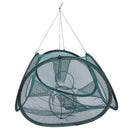 5 Holes Automatic Fishing Net Shrimp Cage Nylon Foldable Crab Fish Trap Cas