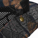 Outdoor Fishing Camping Hiking Sun Cap Round Rim Brim Men Women Hat Black M