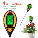 4 in 1 Soil PH Tester Moisture Sunlight Light Test Garden Meter Plant Lawns L3O9