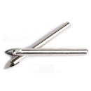 10PCS Spear Point Head Ceramic Marble Tile Glass Drill Bit 6MM Round Shank  V3O6
