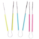 Stainless Steel Food Clip Ice Tongs Meat Salad Toast Tongs BBQ Kitchen To JR
