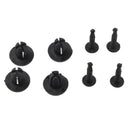30x Bumper Rievt Trim Panel Fastener Clips 8-9mm for Renault Megane Scenic