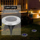 Outdoor Waterproof 64 LED Walkway Solar Garden Lawn Lights Lamp (Blue) A