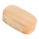 Wood Lunch Box Bento Box Food Container Kitchen Storage for School Style_D
