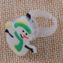10pcs Cartoon Light Up LED Flashing Finger Rings Glowing Party Kids Toys