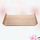1 Pc Square Creative Wooden Household Serving Tray Friut Tray Food Tray Cak